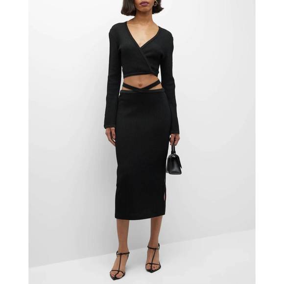 NEW PAOLA BERNARDI clara blouse in black - Picture 3 of 5